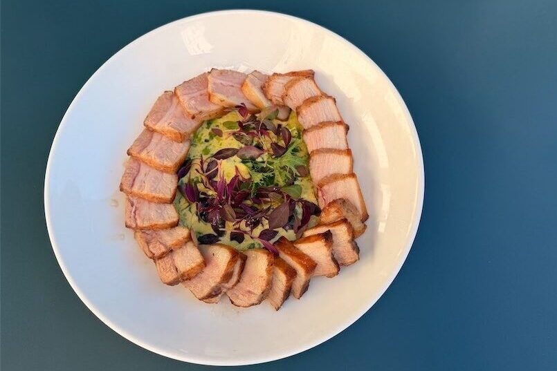 Funky spot with pretty special food