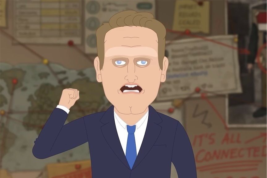 Pauline’s dangerous and captivating propaganda cartoon
