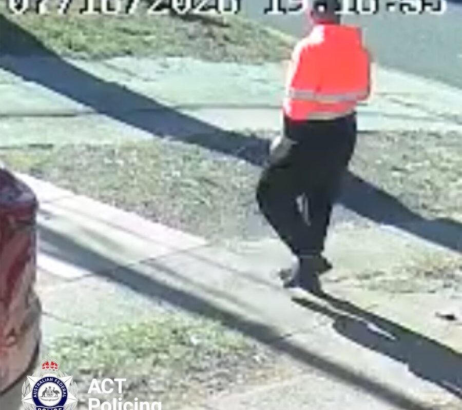 Police seek man over Red Hill house blaze
