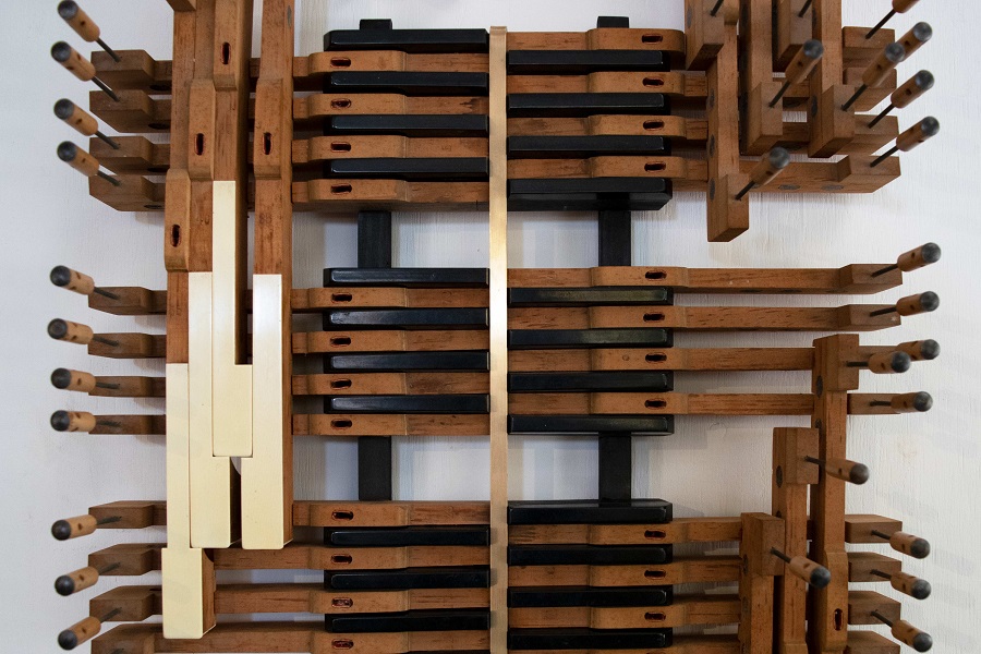 When the music stops, the piano becomes art