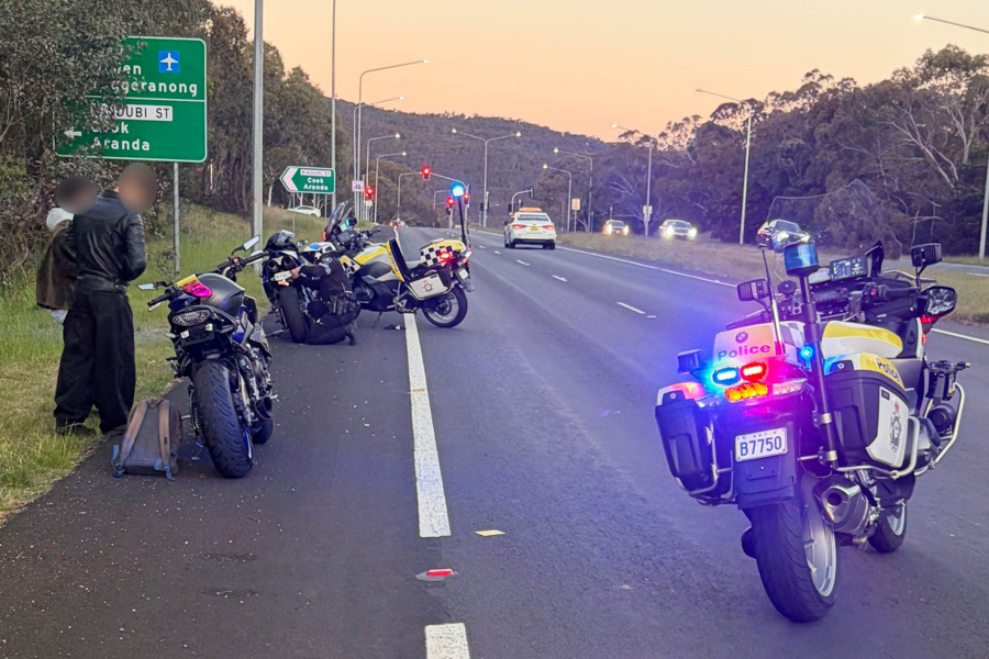 Speeding riders fined $4600 over weekend